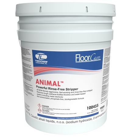 Theochem ANIMAL STRIPPER - 5 GAL PAIL, Floor Stripper 100455-99990-1P